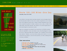 Tablet Screenshot of 100-200.org